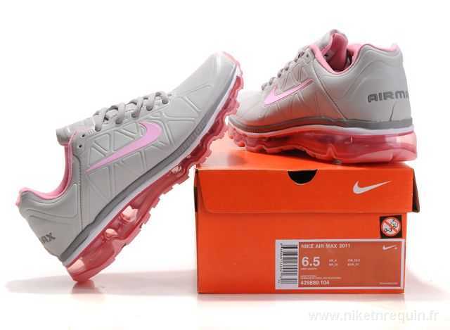 gris et rose air max 2011 chaussures (2)